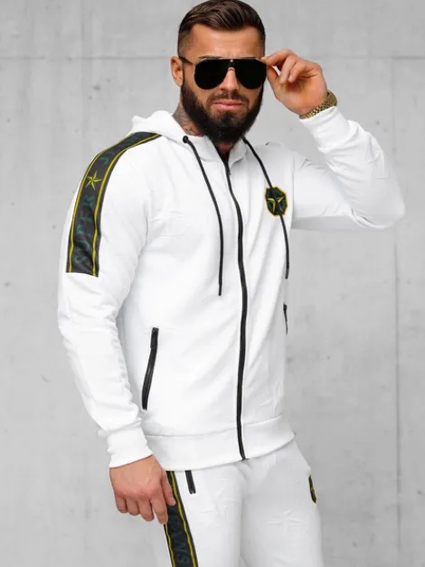 Fashion Herren Sportanzug O/FF3562AB Herren Trainingsanzüge Mit Print