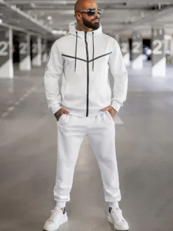 Hot Herren Sportanzug JS/8C8117/1Z Herren Trainingsanzüge Mit Print