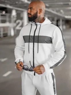 Online Herren Sportanzug JS/8C8115/1Z Herren Trainingsanzüge Ohne Print