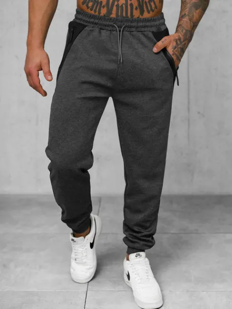 Fashion Herren Sporthose Anthrazit JS/15K1813/5 Herren Sporthosen