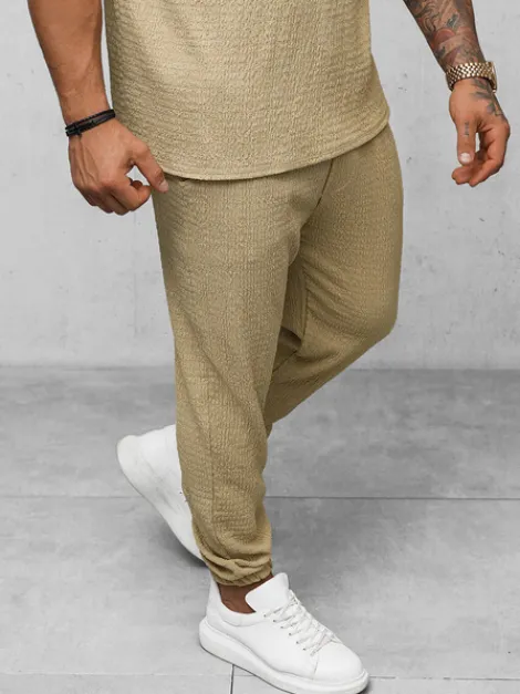 Fashion Herren Sporthose Camel O/K960SP Herren Jogger Hosen | Sporthosen