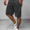 Best Herren Sportshorts Anthrazit JS/15K1827/5 Herren Sportshorts