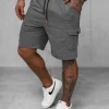 New Herren Sportshorts Anthrazit JS/8K218/5 Herren Cargo Shorts | Sportshorts