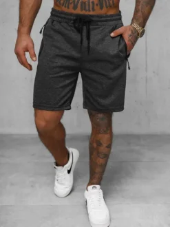 Clearance Herren Sportshorts Anthrazit JS/17K533/5 Herren Sportshorts