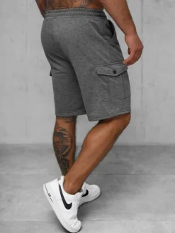 New Herren Sportshorts Anthrazit JS/8K218/5 Herren Cargo Shorts | Sportshorts