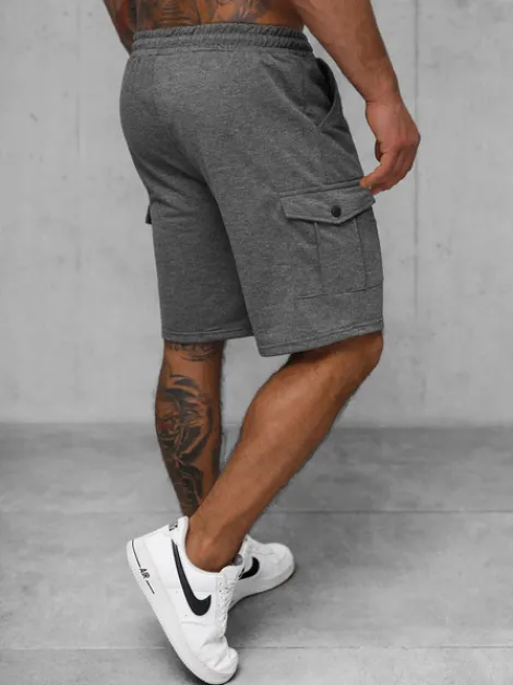 New Herren Sportshorts Anthrazit JS/8K218/5 Herren Cargo Shorts | Sportshorts