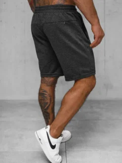 Clearance Herren Sportshorts Anthrazit JS/17K533/5 Herren Sportshorts