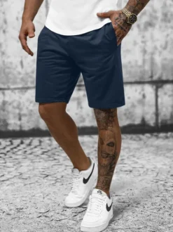 New Herren Sportshorts Dunkelblau JS/8K100/25Z Herren Sportshorts