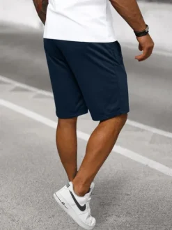 Discount Herren Sportshorts Dunkelblau JS/8K100/25Z Herren Sportshorts