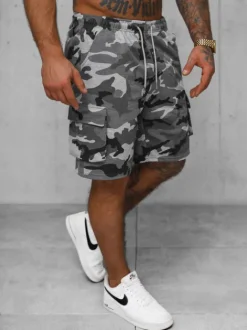 Online Herren Sportshorts JS/8K282/2 Herren Cargo Shorts | Camo Shorts
