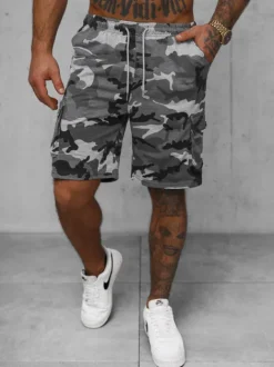 Online Herren Sportshorts JS/8K282/2 Herren Cargo Shorts | Camo Shorts