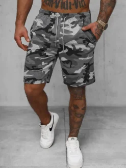 Best Herren Sportshorts JS/8K283/2 Herren Camo Shorts | Sportshorts