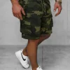 Online Herren Sportshorts JS/8K282/29 Herren Cargo Shorts | Camo Shorts