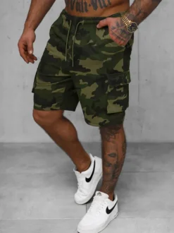 Online Herren Sportshorts JS/8K282/29 Herren Cargo Shorts | Camo Shorts