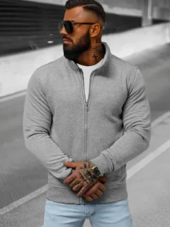 Clearance Herren Sweatjacke JS/2002Z Herren Sweatshirts Ohne Kapuze | Sweatjacken
