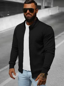 Sale Herren Sweatjacke JS/2002Z Herren Sweatshirts Ohne Kapuze | Sweatjacken