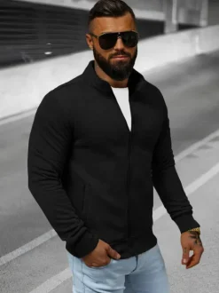 Sale Herren Sweatjacke JS/2002Z Herren Sweatshirts Ohne Kapuze | Sweatjacken