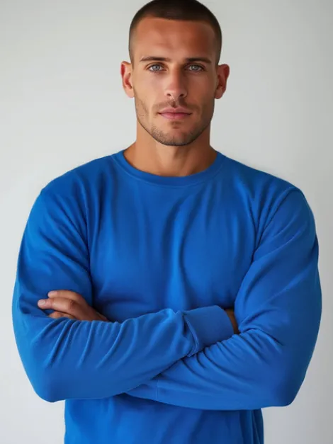 Discount Herren Sweatshirt JS/2001-10Z Herren Sweatshirts Ohne Kapuze