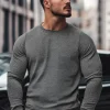 Best Herren Sweatshirt Dunkelgrau JS/2001-10Z Herren Sweatshirts Ohne Kapuze