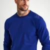 Online Herren Sweatshirt Kobalt JS/2001-10Z Herren Sweatshirts Ohne Kapuze