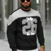 Sale Herren Sweatshirt O/RR250005 Herren Sweatshirts Mit Print | Sweatshirts Ohne Kapuze