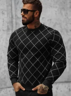 Discount Herren Sweatshirt O/D7459 Herren Sweatshirts Mit Print | Sweatshirts Ohne Kapuze