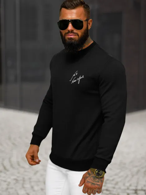 Best Herren Sweatshirt O/P2031 Herren Sweatshirts Mit Print | Sweatshirts Ohne Kapuze