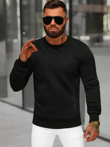 Hot Herren Sweatshirt JS/8B1357/3 Herren Sweatshirts Ohne Kapuze | Sweatshirts Mit Print