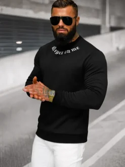 Clearance Herren Sweatshirt O/P2027 Herren Sweatshirts Mit Print | Sweatshirts Ohne Kapuze