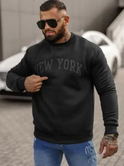 Best Herren Sweatshirt JS/8B1362/3 Herren Sweatshirts Mit Print | Sweatshirts Ohne Kapuze