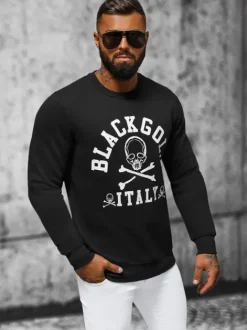 Fashion Herren Sweatshirt NB/MF2013 Herren Sweatshirts Mit Print | Sweatshirts Ohne Kapuze