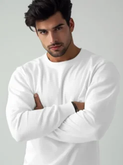 Clearance Herren Sweatshirt JS/2001-10Z Herren Sweatshirts Ohne Kapuze