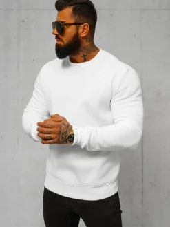 New Herren Sweatshirt JS/2001-10Z Herren Sweatshirts Ohne Kapuze