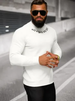 Hot Herren Sweatshirt O/P2027 Herren Sweatshirts Mit Print | Sweatshirts Ohne Kapuze