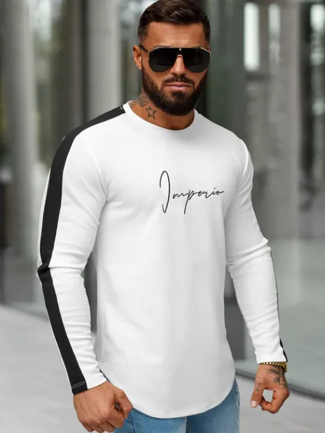 New Herren Sweatshirt O/D7197Z Herren Sweatshirts Mit Print | Sweatshirts Ohne Kapuze