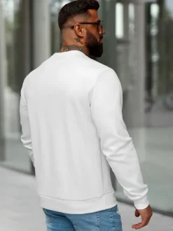Hot Herren Sweatshirt O/P2031Z Herren Sweatshirts Mit Print | Sweatshirts Ohne Kapuze