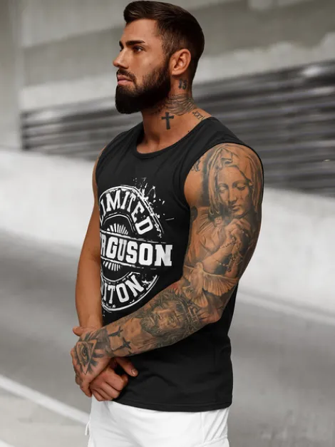 Best Herren Tank Top JS/8B1725/3Z Herren Tank Tops