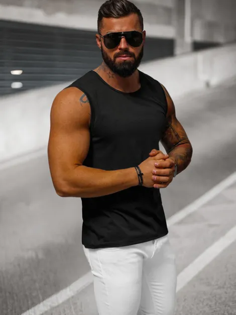Outlet Herren Tank Top JS/99001Z Herren Tank Tops | T-shirts Ohne Print