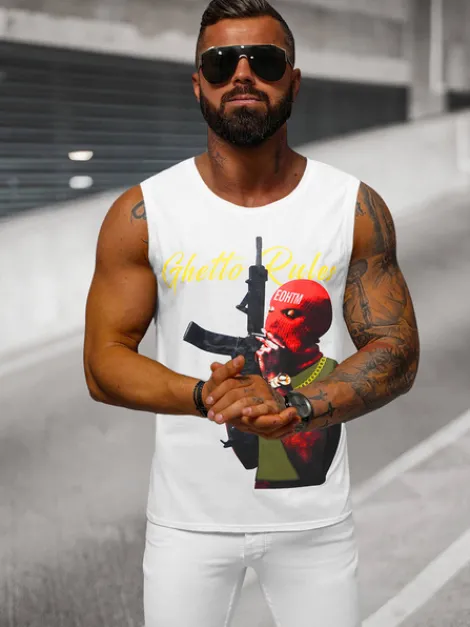 Outlet Herren Tank Top O/T107/1Z Herren Tank Tops