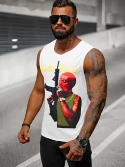 Outlet Herren Tank Top O/T107/1Z Herren Tank Tops