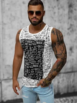 Best Herren Tank Top O/T103/1Z Herren Tank Tops