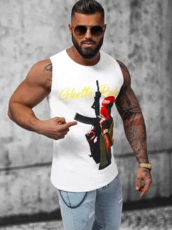 Hot Herren Tank Top O/T107/1Z Herren Tank Tops