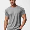 Discount Herren T-shirt Anthrazit JS/8T88/5 Herren T-shirts Ohne Print