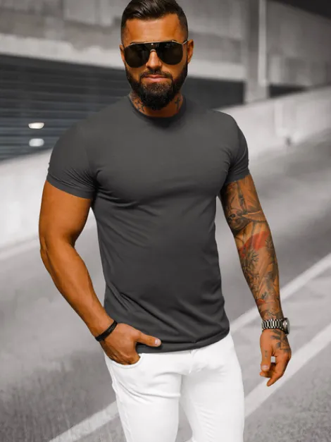 Sale Herren T-shirt Anthrazit NB/MT3001Z Herren T-shirts Ohne Print