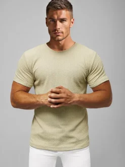 Fashion Herren T-shirt O/7766TZ Herren T-shirts Ohne Print