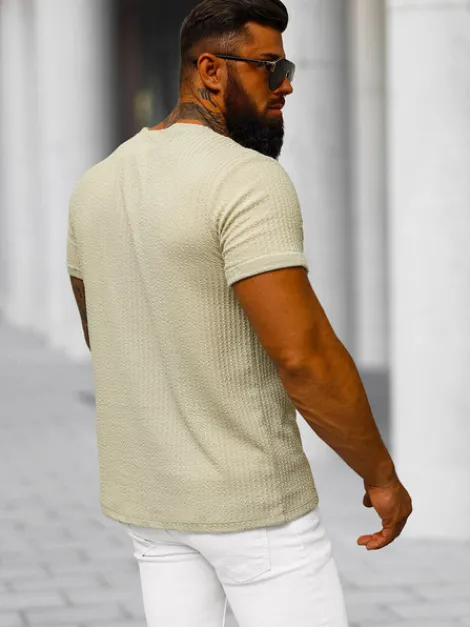 Online Herren T-shirt O/7766T Herren T-shirts Ohne Print