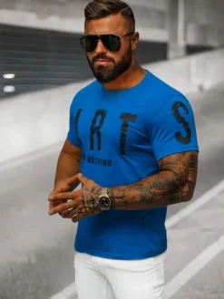 New Herren T-shirt O/8T1263/17 Herren T-shirts Mit Print