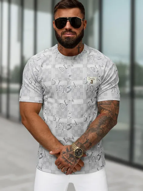 Outlet Herren T-shirt O/QQ1568 Herren T-shirts Mit Print