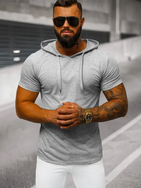 Hot Herren T-shirt JS/8T89/2 Herren T-shirts Mit Kapuze | T-shirts Ohne Print