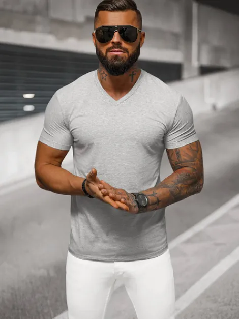 Discount Herren T-Shirt NB/MT3099 Herren T-shirts Mit V-ausschnitt | T-shirts Ohne Print